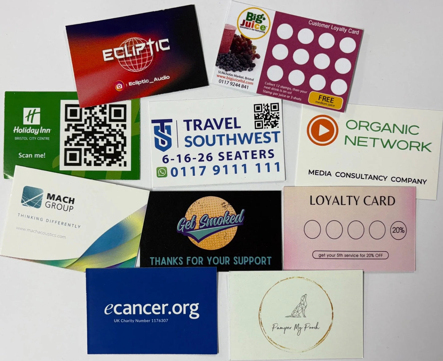 Business Cards (85 x 55 mm)