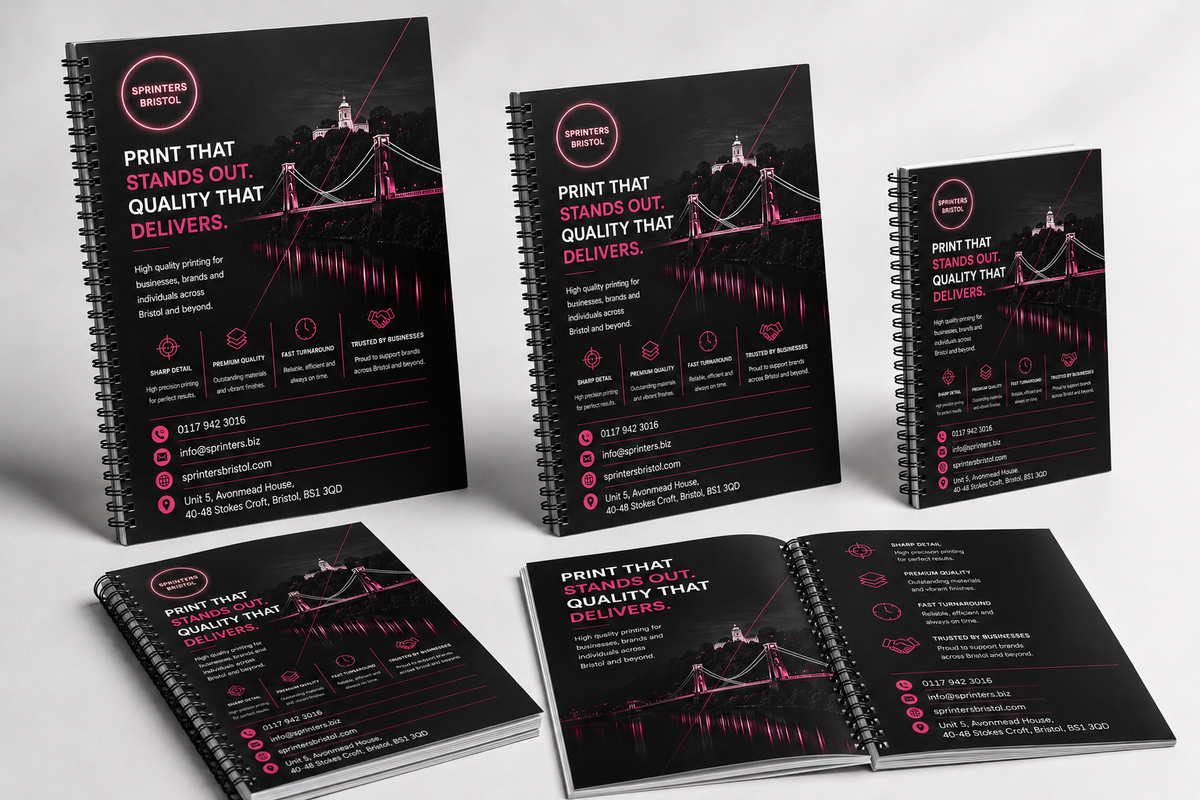 Wiro Bound Booklets