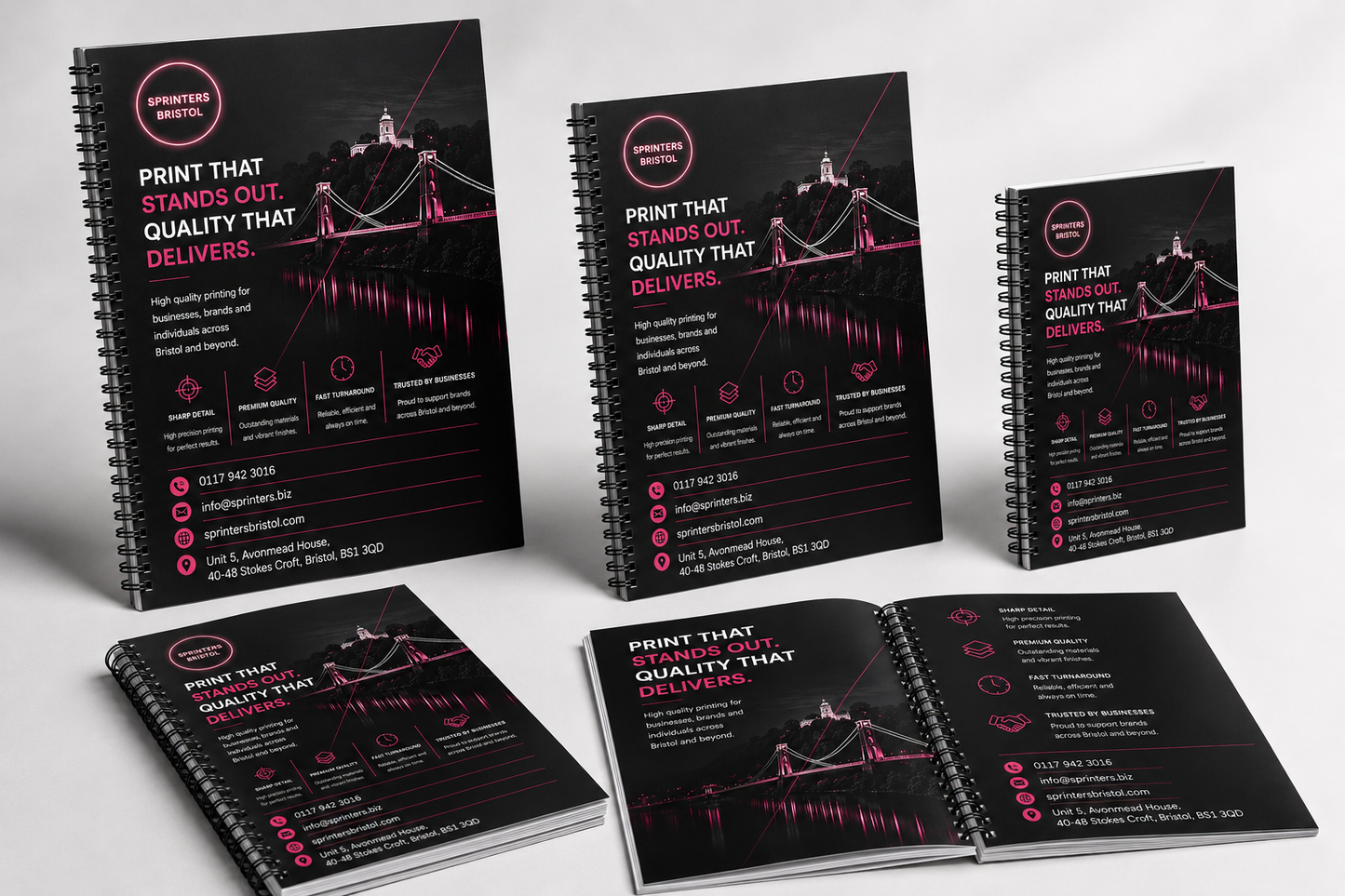 Wiro Bound Booklets